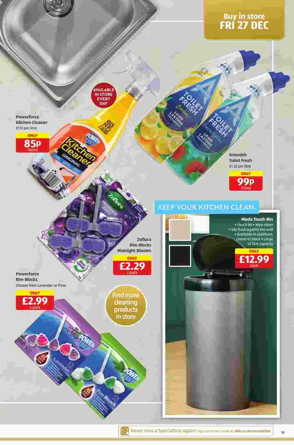 Aldi offers valid from 27/12/2024 - Page 19.