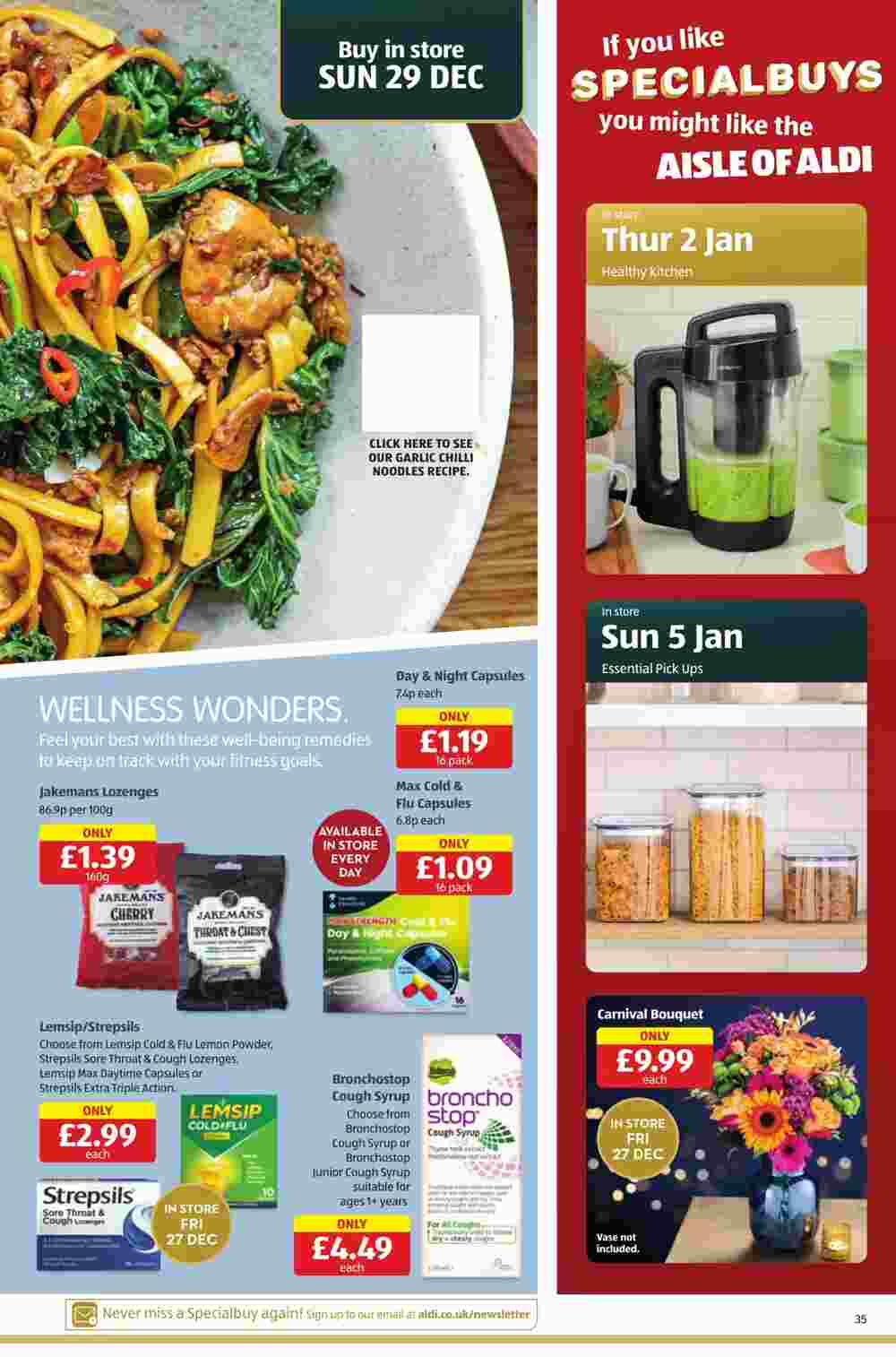 Aldi offers valid from 27/12/2024 - Page 35.