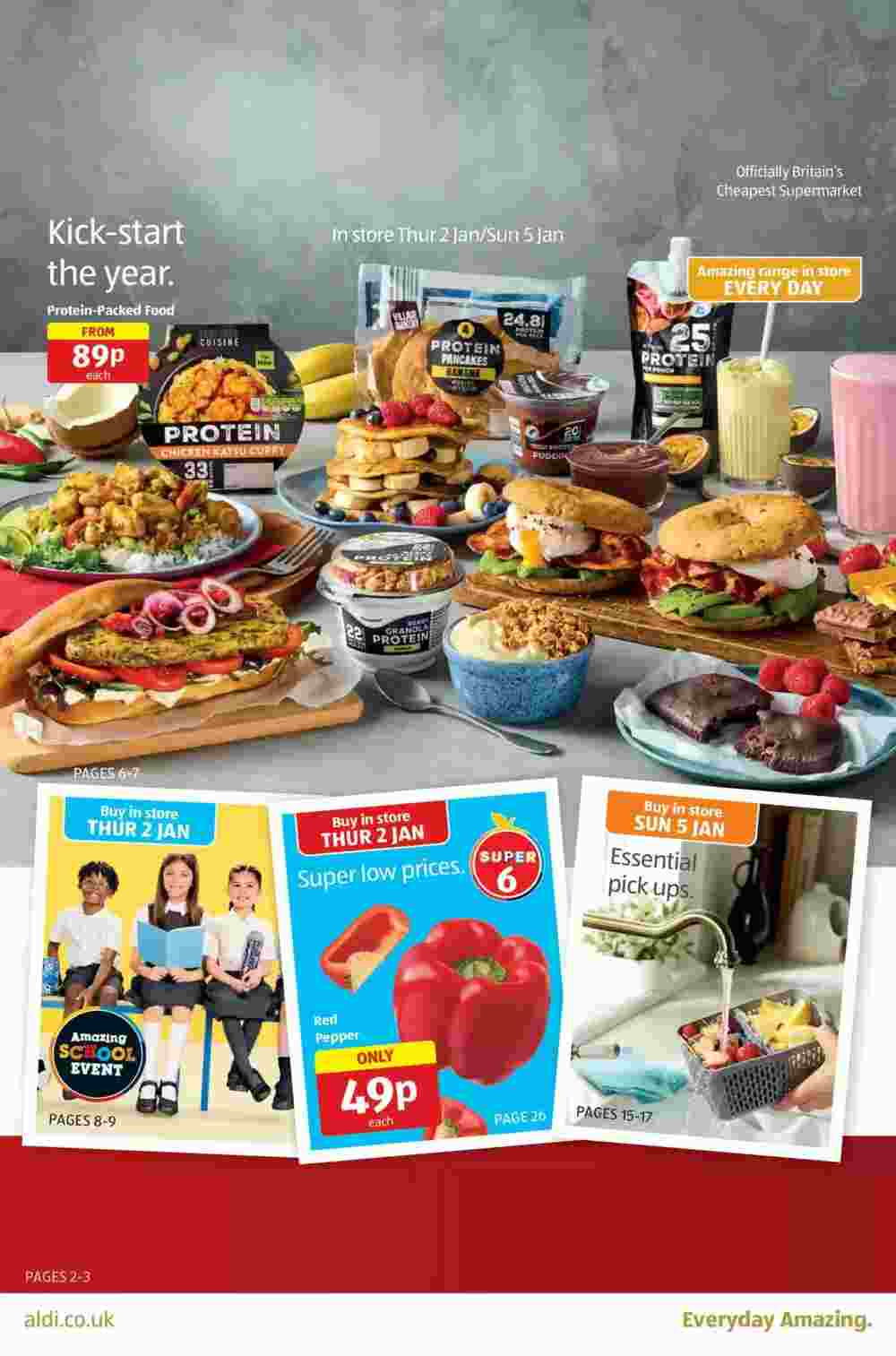 Aldi offers valid from 27/12/2024 - Page 1.