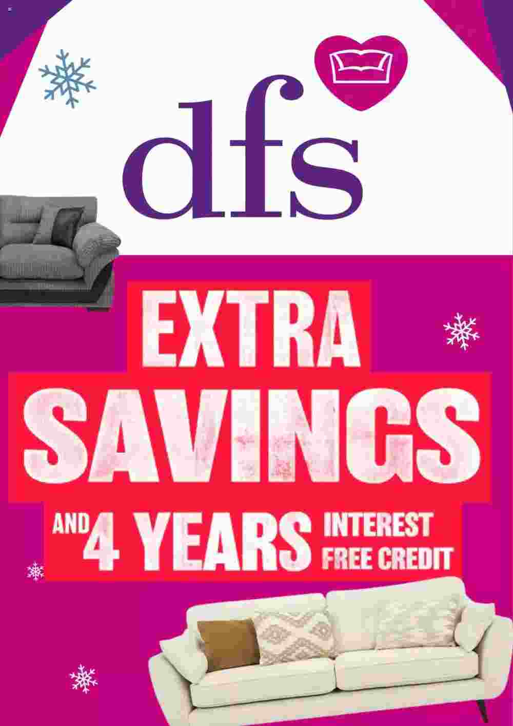 DFS offers valid from 29/12/2024 - Page 1.