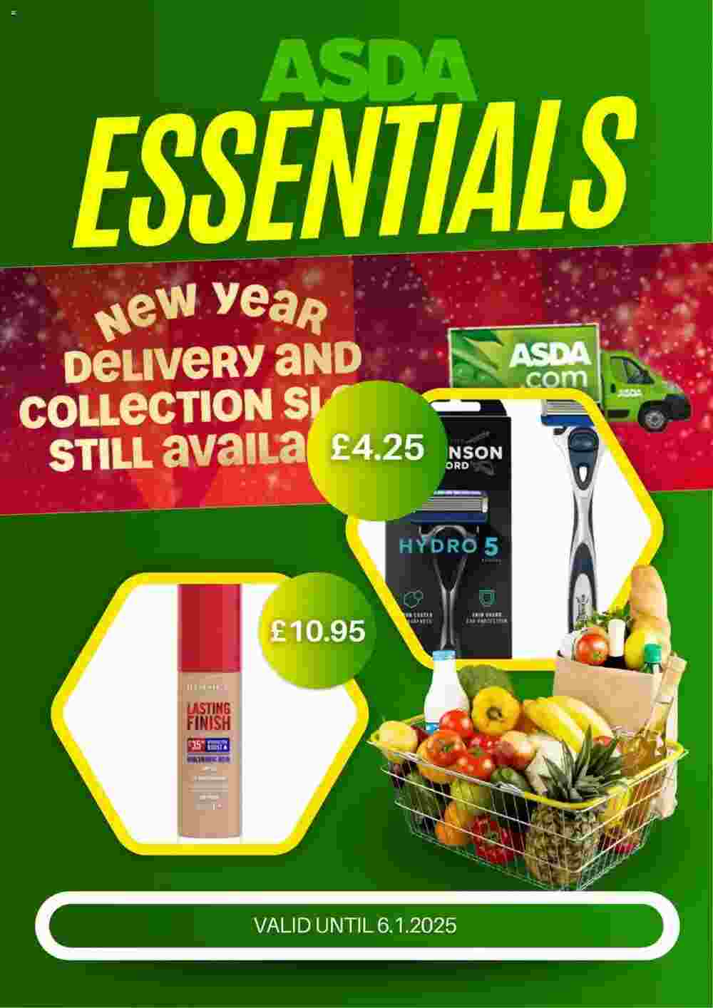 Asda offers valid from 31/12/2024 - Page 1.