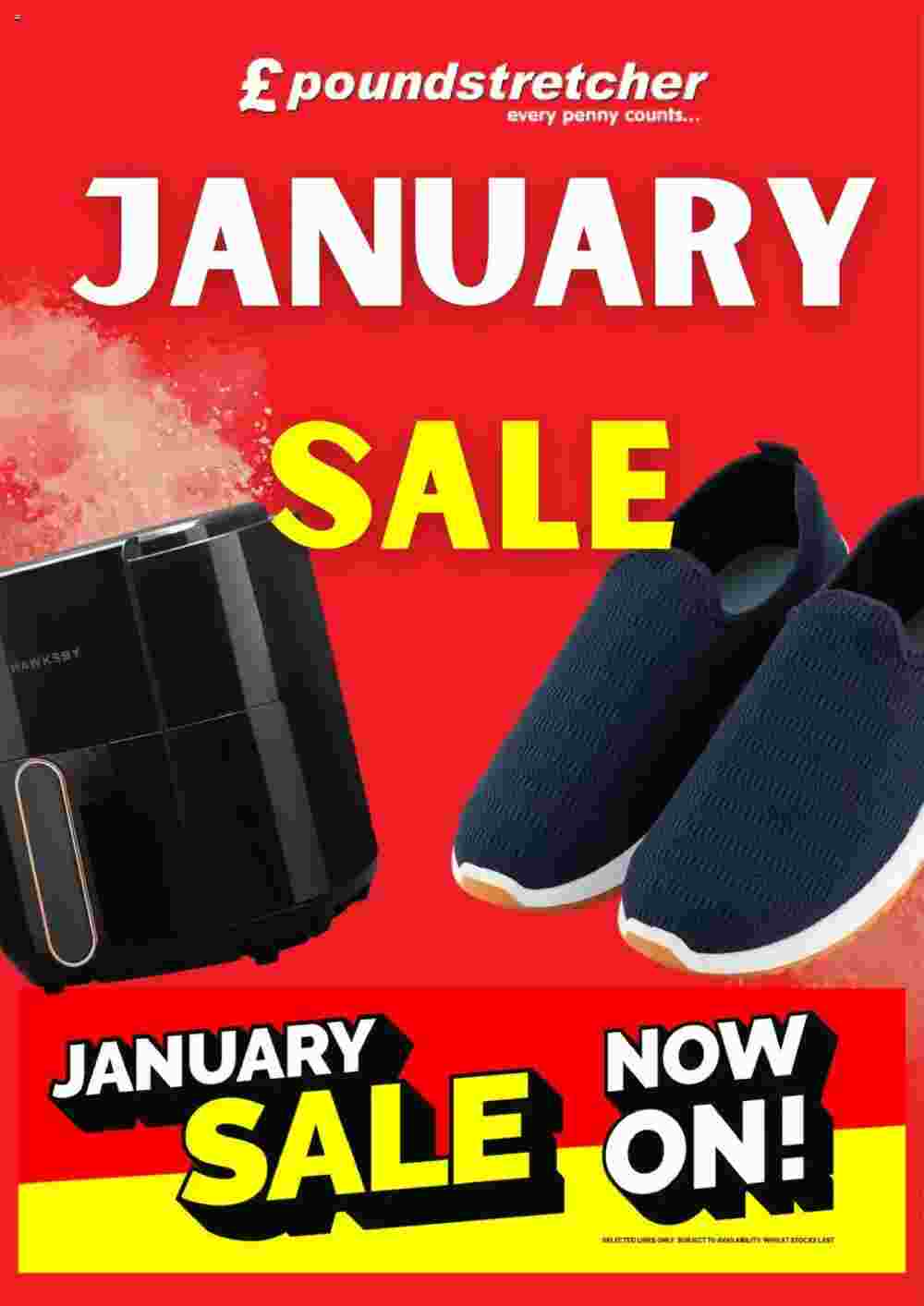 Poundstretcher offers valid from 02/01/2025 - Page 1.