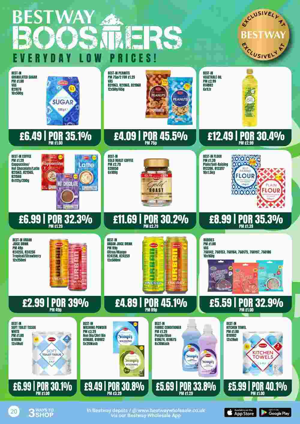 Bestway offers valid from 03/01/2025 - Page 20.