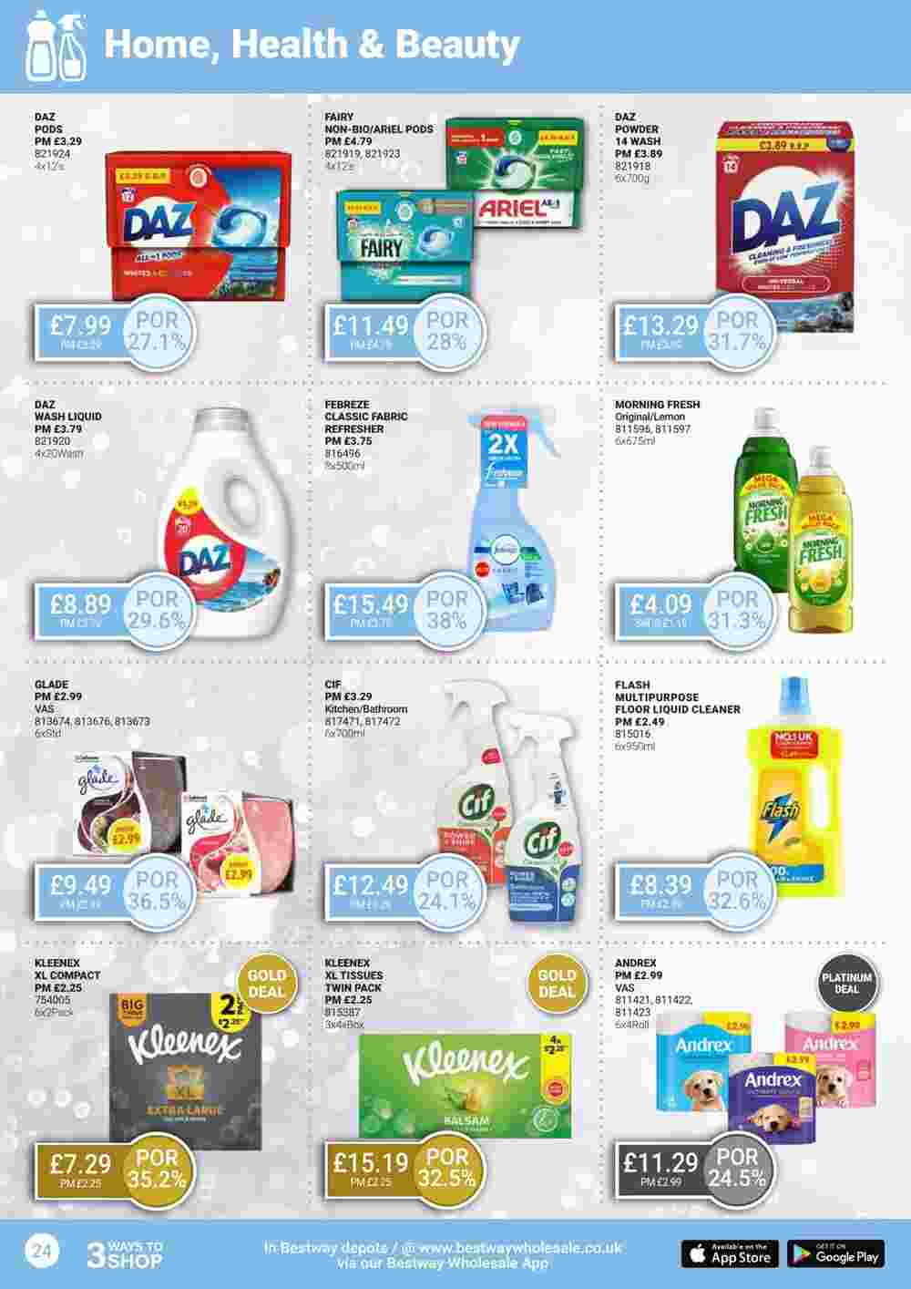 Bestway offers valid from 03/01/2025 - Page 24.