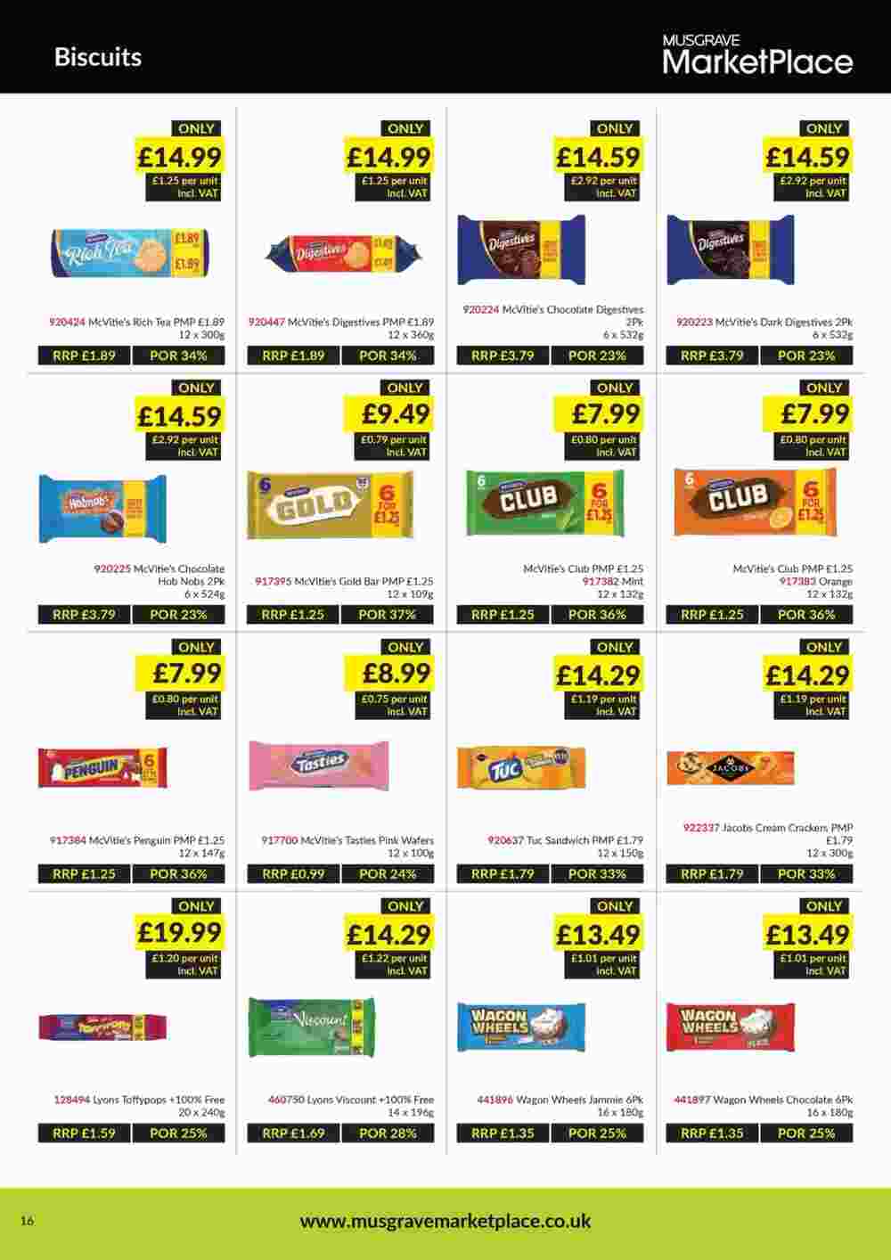 Musgrave MarketPlace offers valid from 06/01/2025 - Page 16.