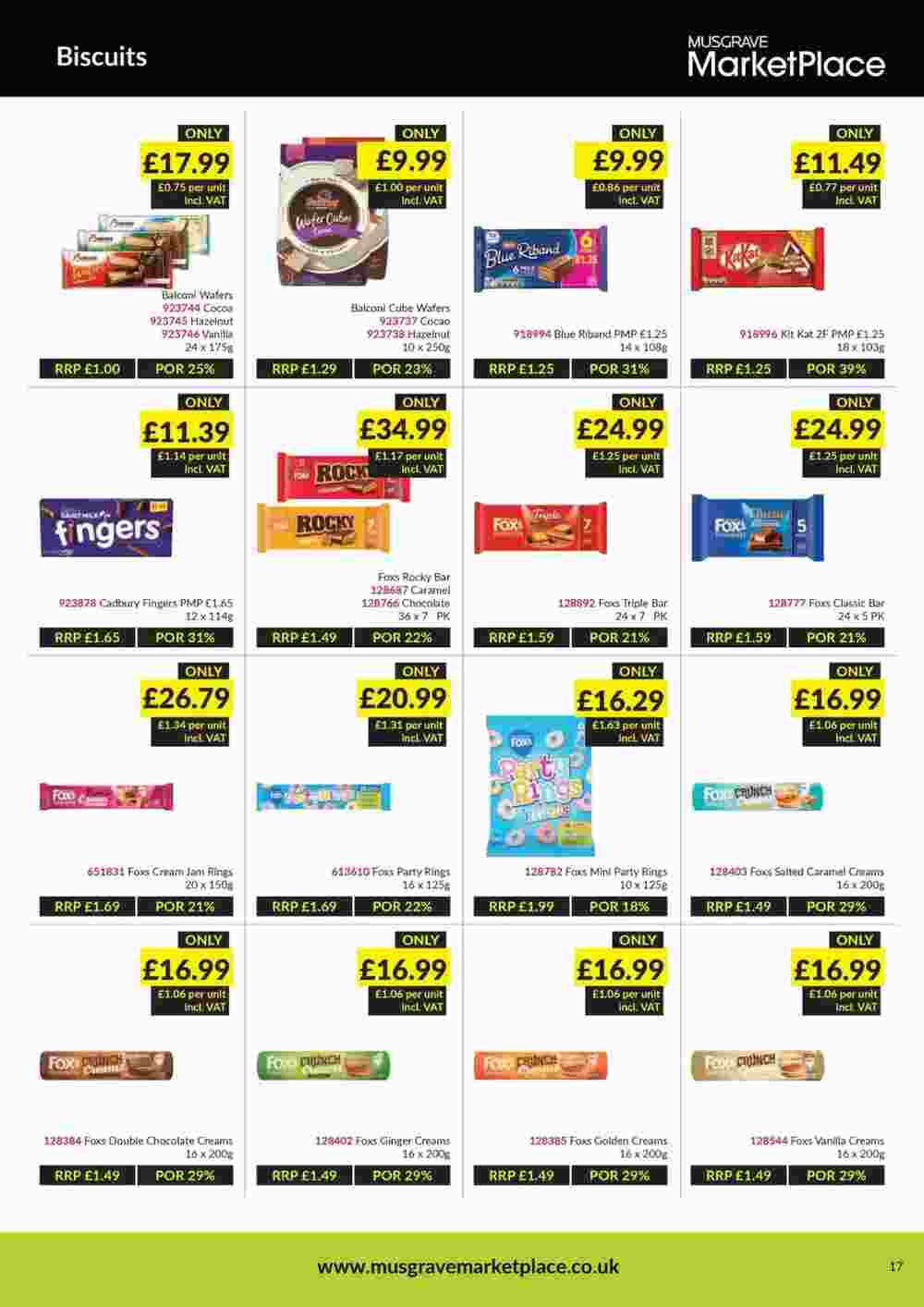 Musgrave MarketPlace offers valid from 06/01/2025 - Page 17.