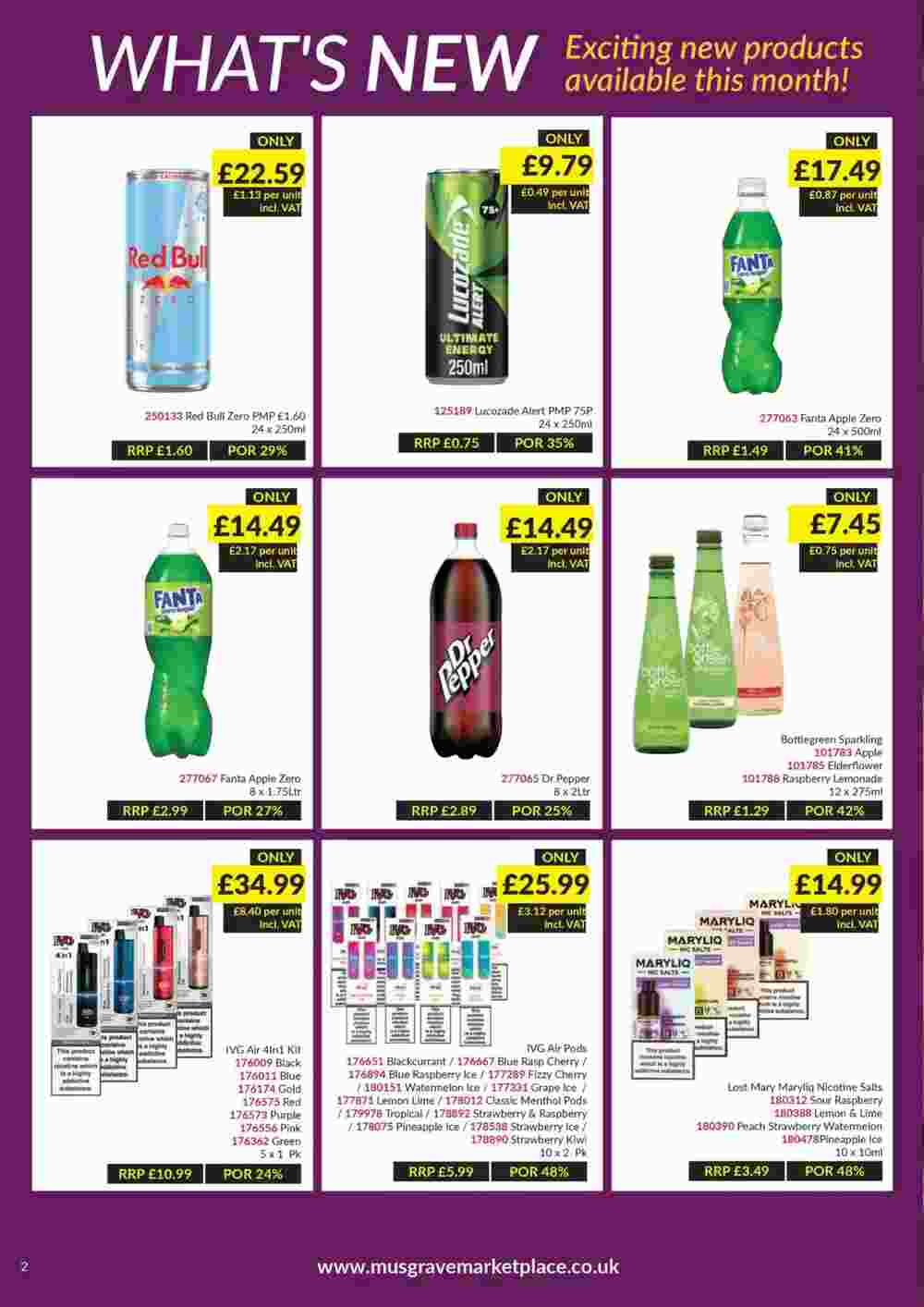 Musgrave MarketPlace offers valid from 06/01/2025 - Page 2.