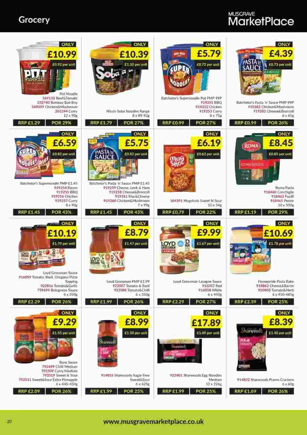 Musgrave MarketPlace offers valid from 06/01/2025 - Page 20.