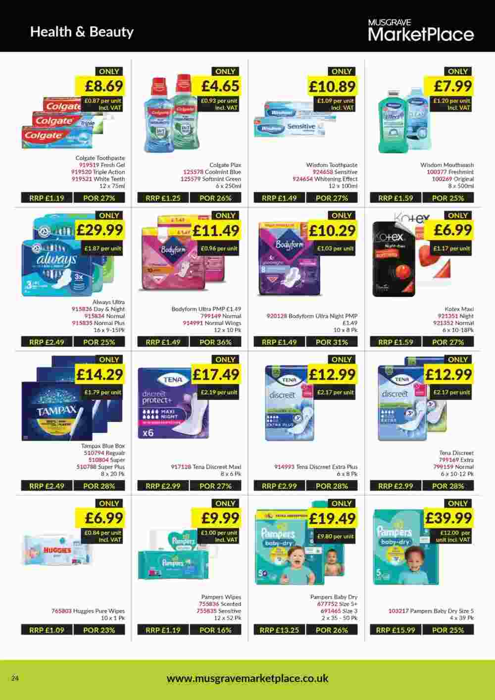 Musgrave MarketPlace offers valid from 06/01/2025 - Page 24.