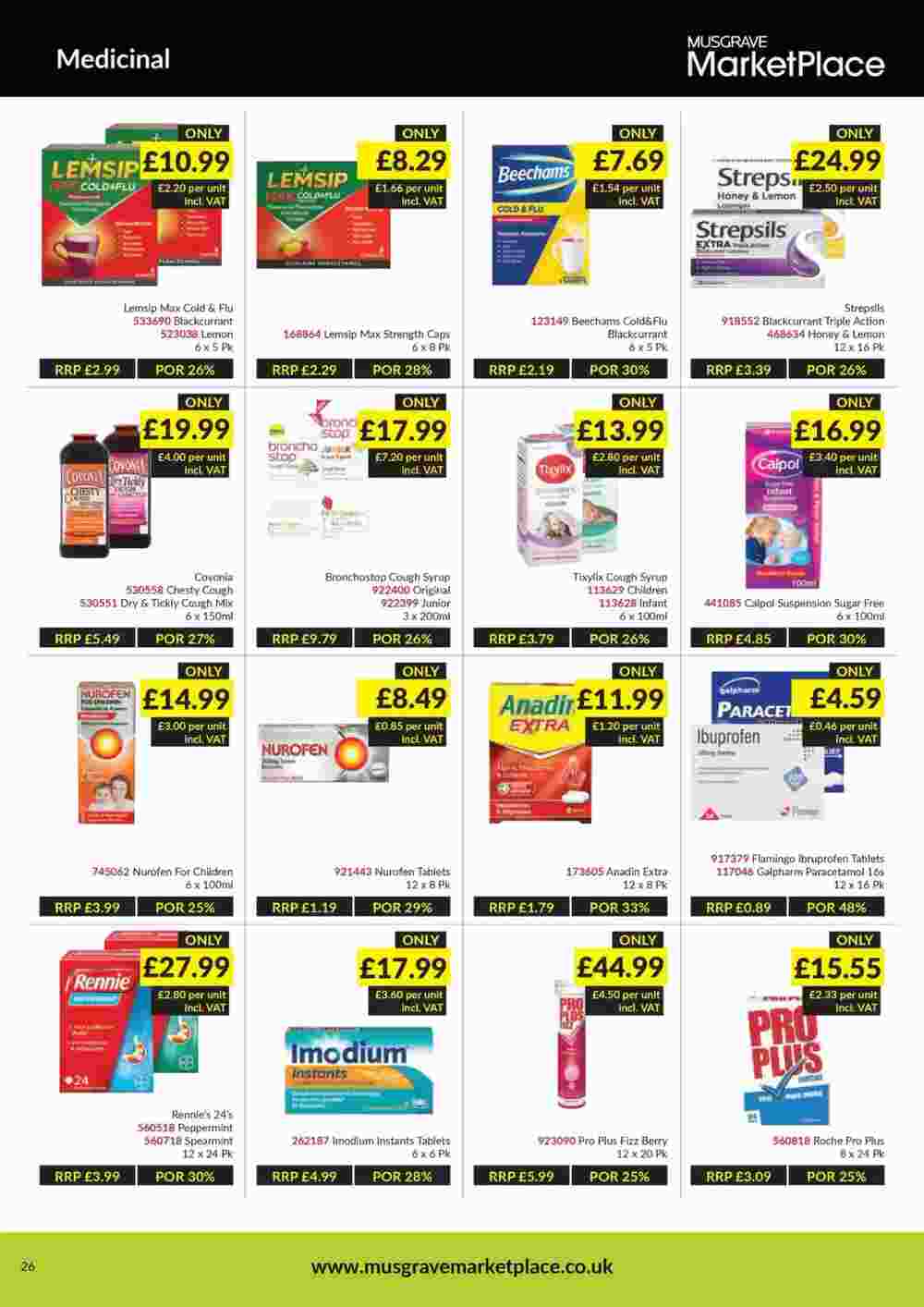 Musgrave MarketPlace offers valid from 06/01/2025 - Page 26.