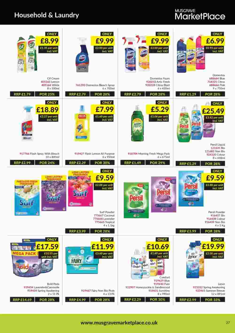 Musgrave MarketPlace offers valid from 06/01/2025 - Page 27.