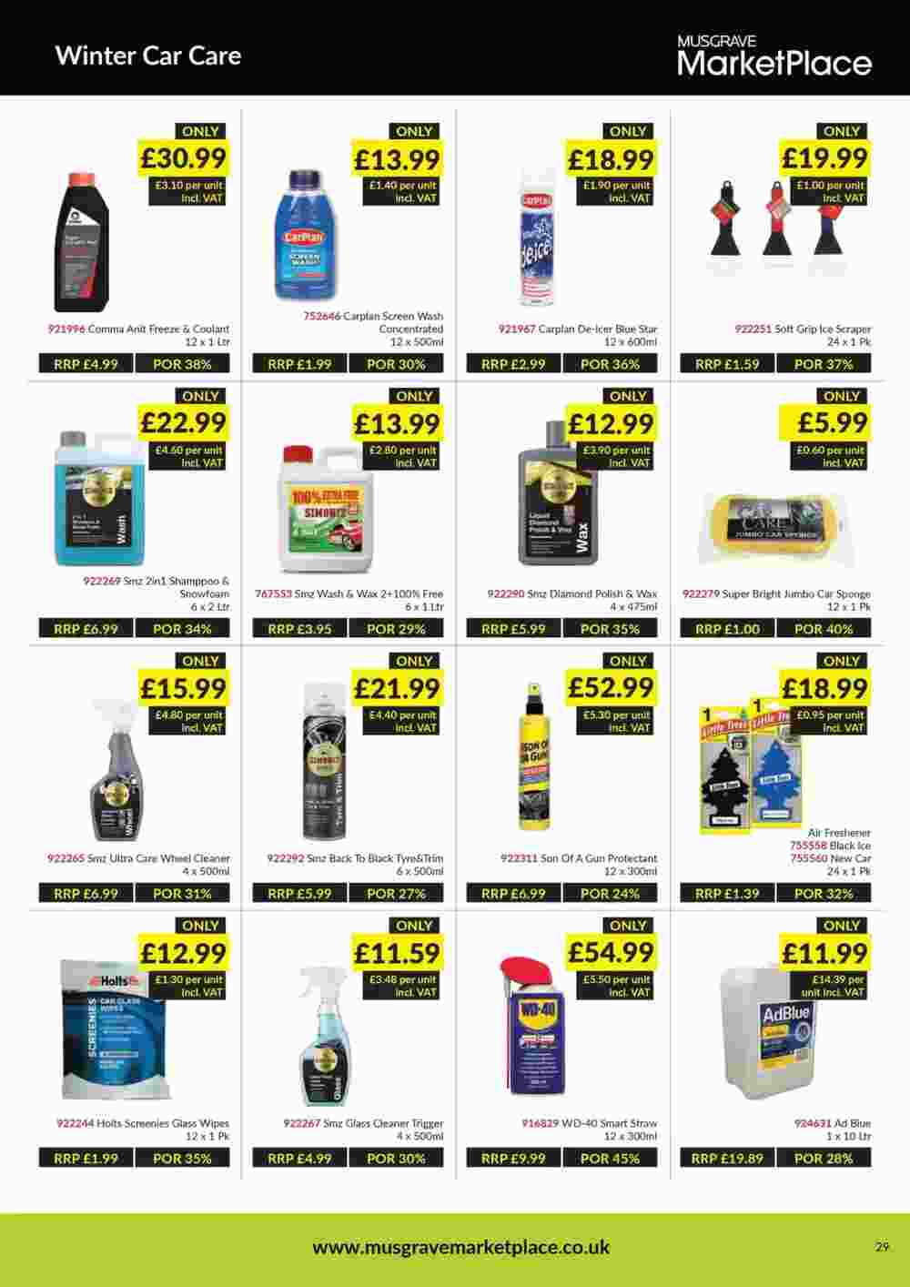 Musgrave MarketPlace offers valid from 06/01/2025 - Page 29.