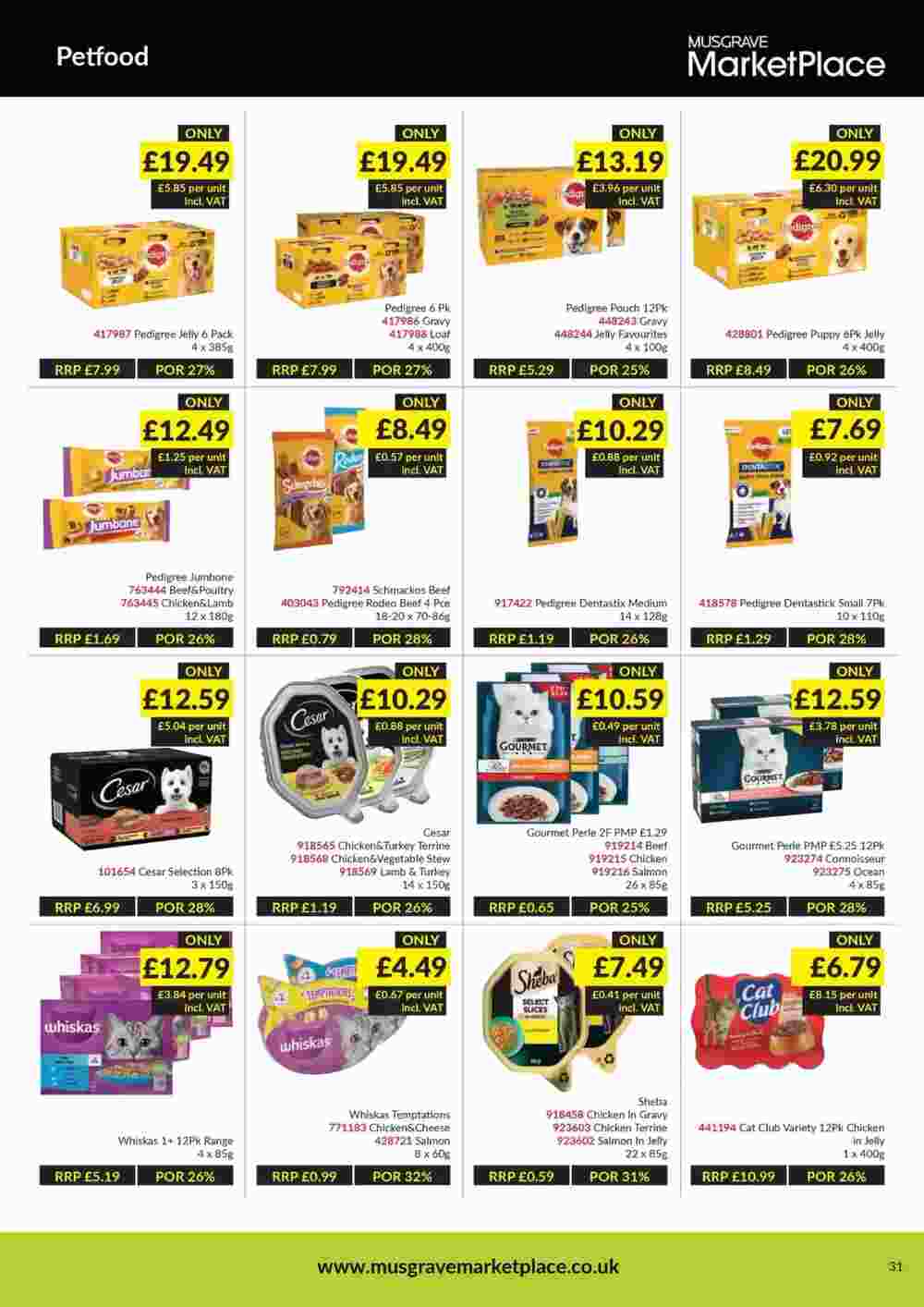 Musgrave MarketPlace offers valid from 06/01/2025 - Page 31.