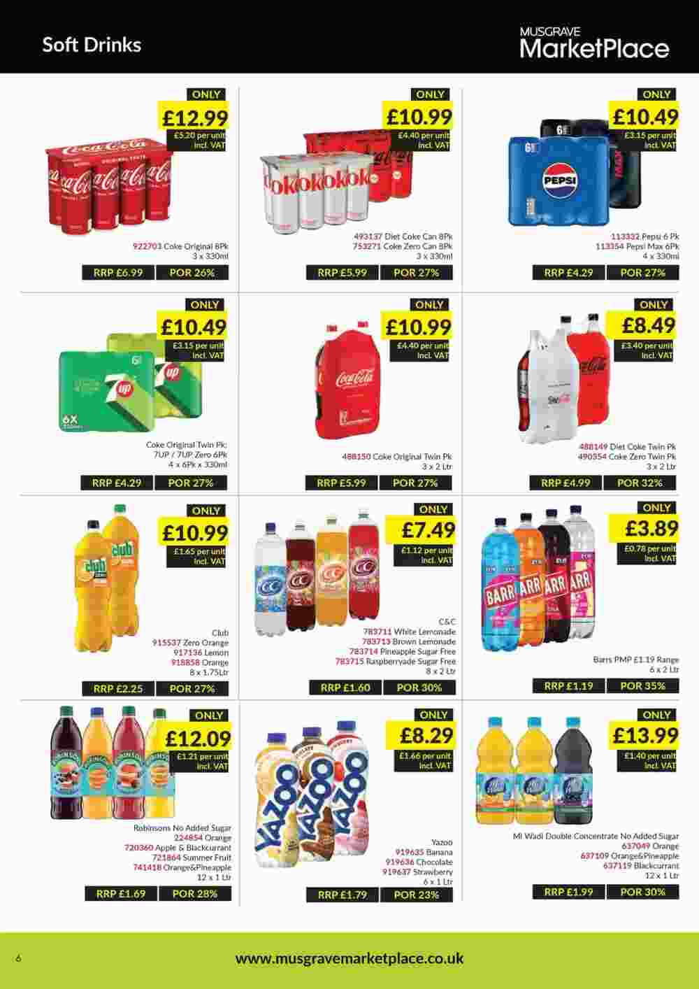 Musgrave MarketPlace offers valid from 06/01/2025 - Page 6.