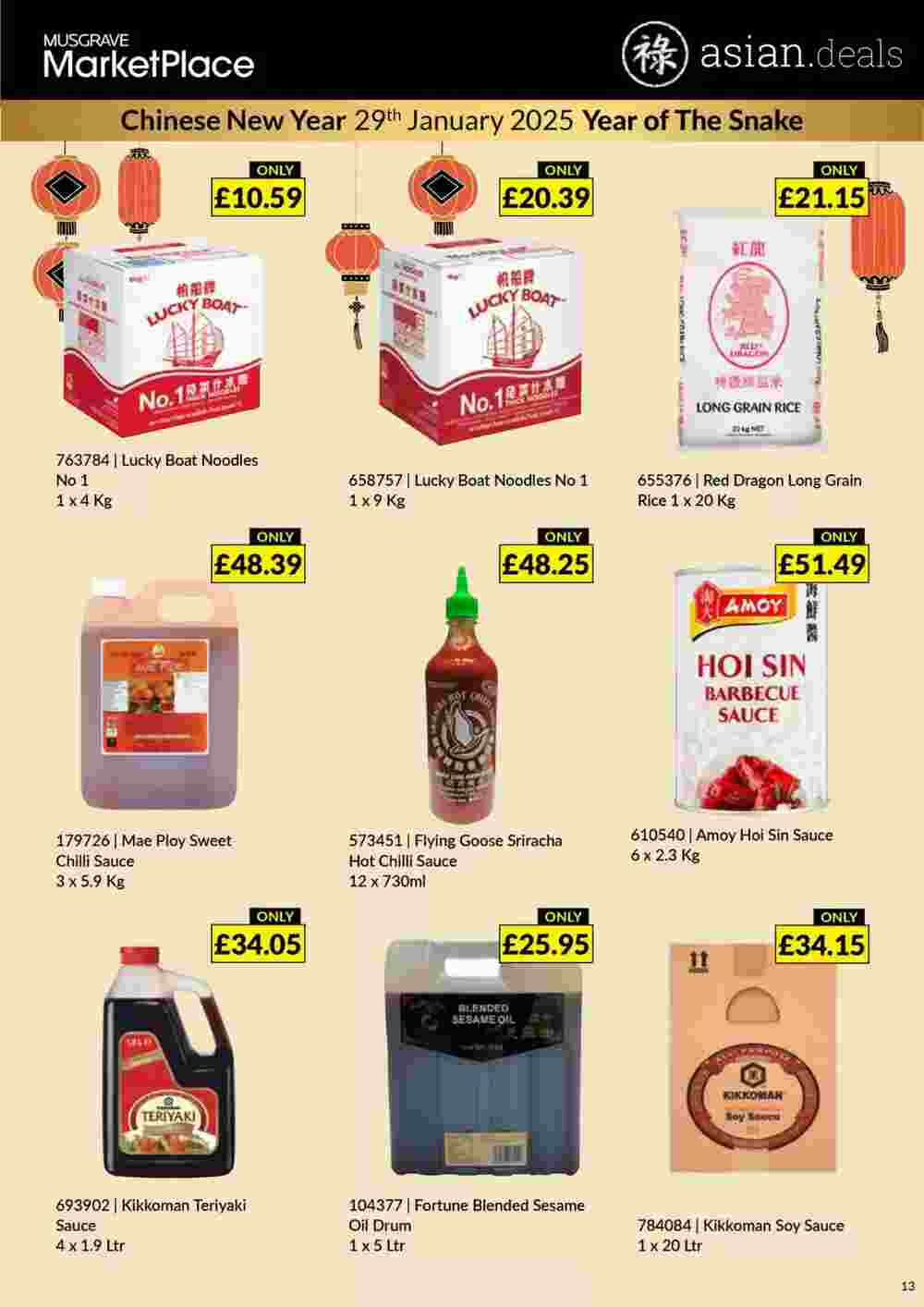 Musgrave MarketPlace offers valid from 06/01/2025 - Page 13.