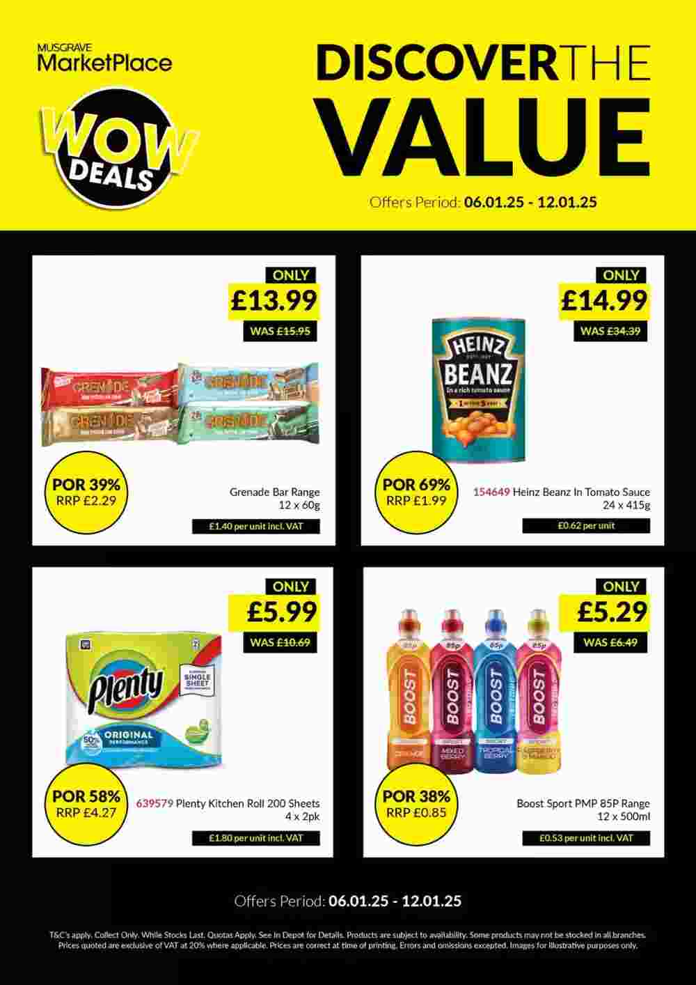 Musgrave MarketPlace offers valid from 06/01/2025 - Page 1.