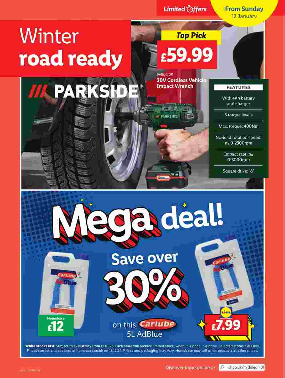 Lidl offers valid from 09/01/2025 - Page 21.