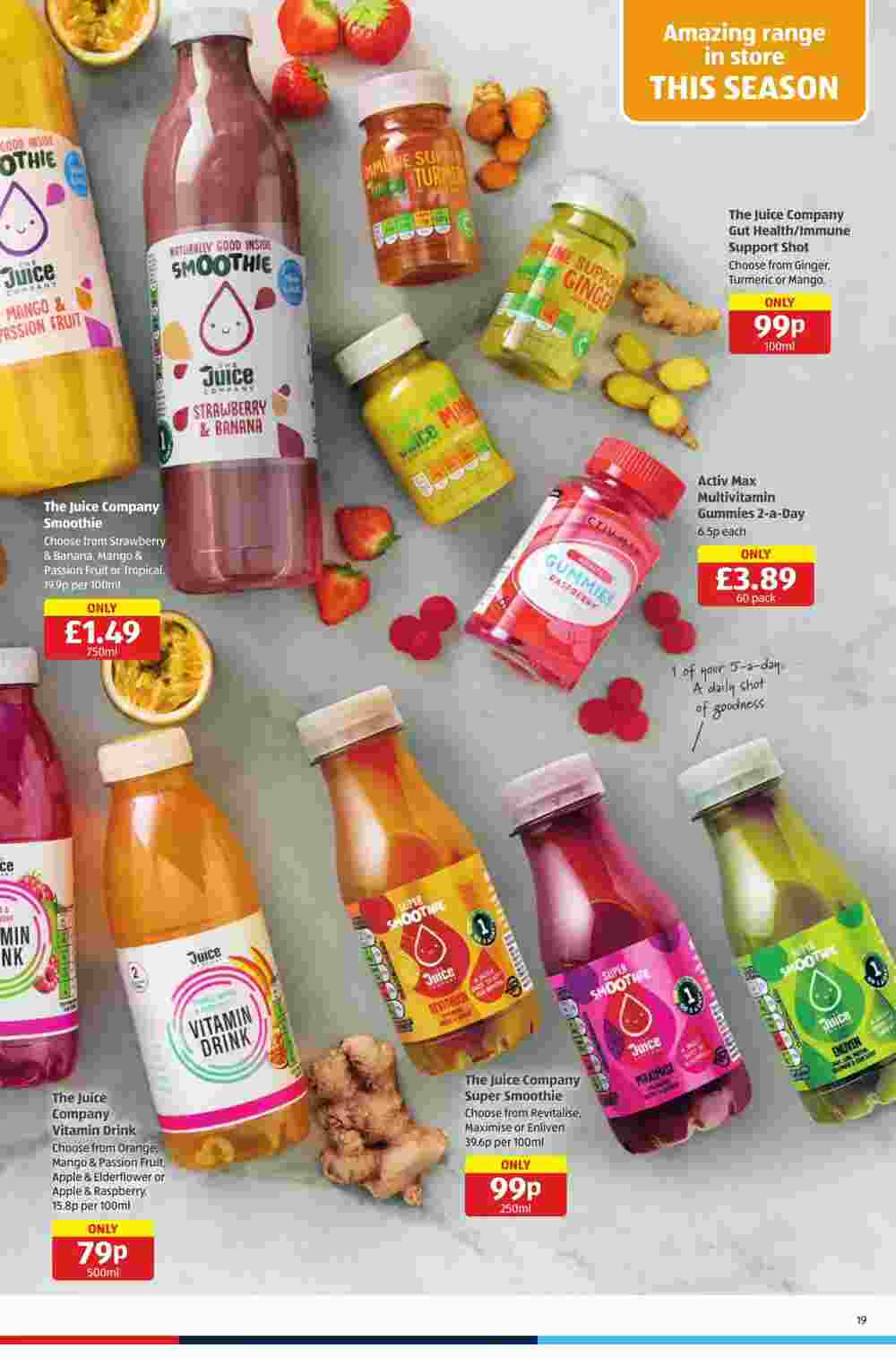 Aldi offers valid from 09/01/2025 - Page 19.