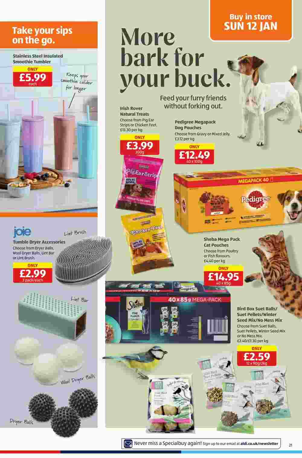 Aldi offers valid from 09/01/2025 - Page 21.