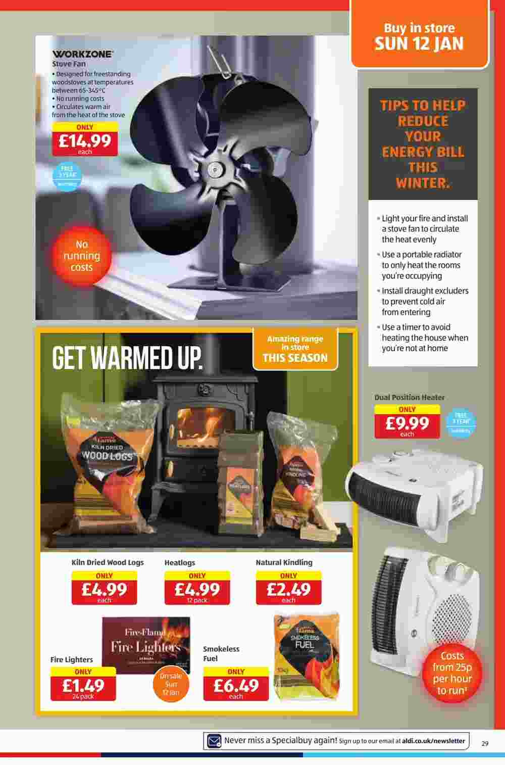 Aldi offers valid from 09/01/2025 - Page 29.