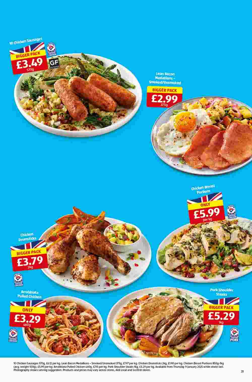 Aldi offers valid from 09/01/2025 - Page 31.