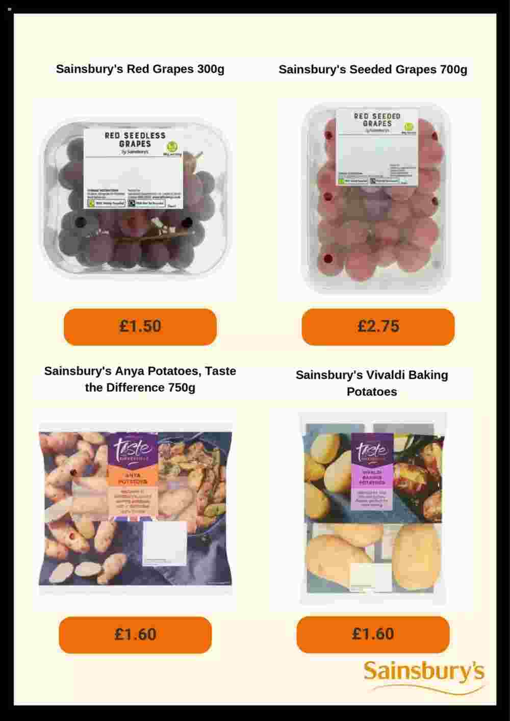 Sainsbury's offers valid from 14/01/2025 - Page 4.