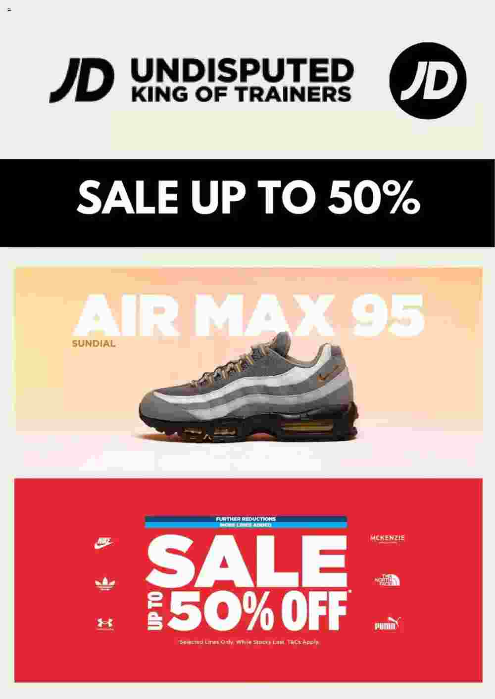 JD Sports offers valid from 15/01/2025 - Page 1.