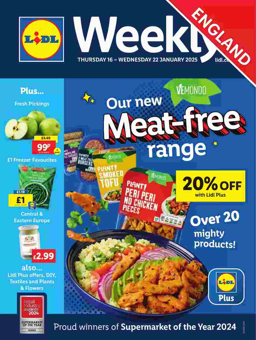 Lidl offers valid from 16/01/2025 - Page 1.