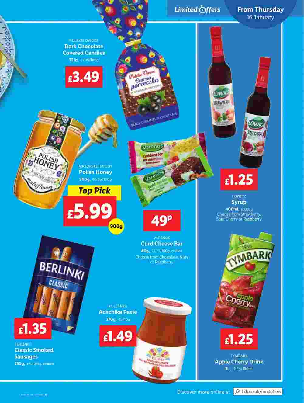 Lidl offers valid from 16/01/2025 - Page 13.