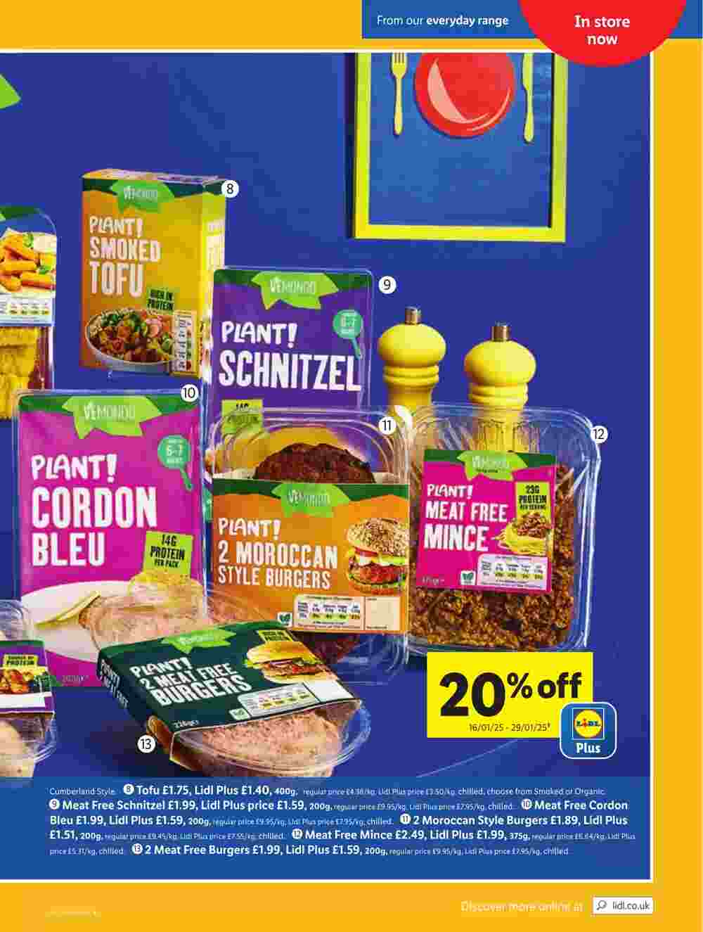 Lidl offers valid from 16/01/2025 - Page 9.