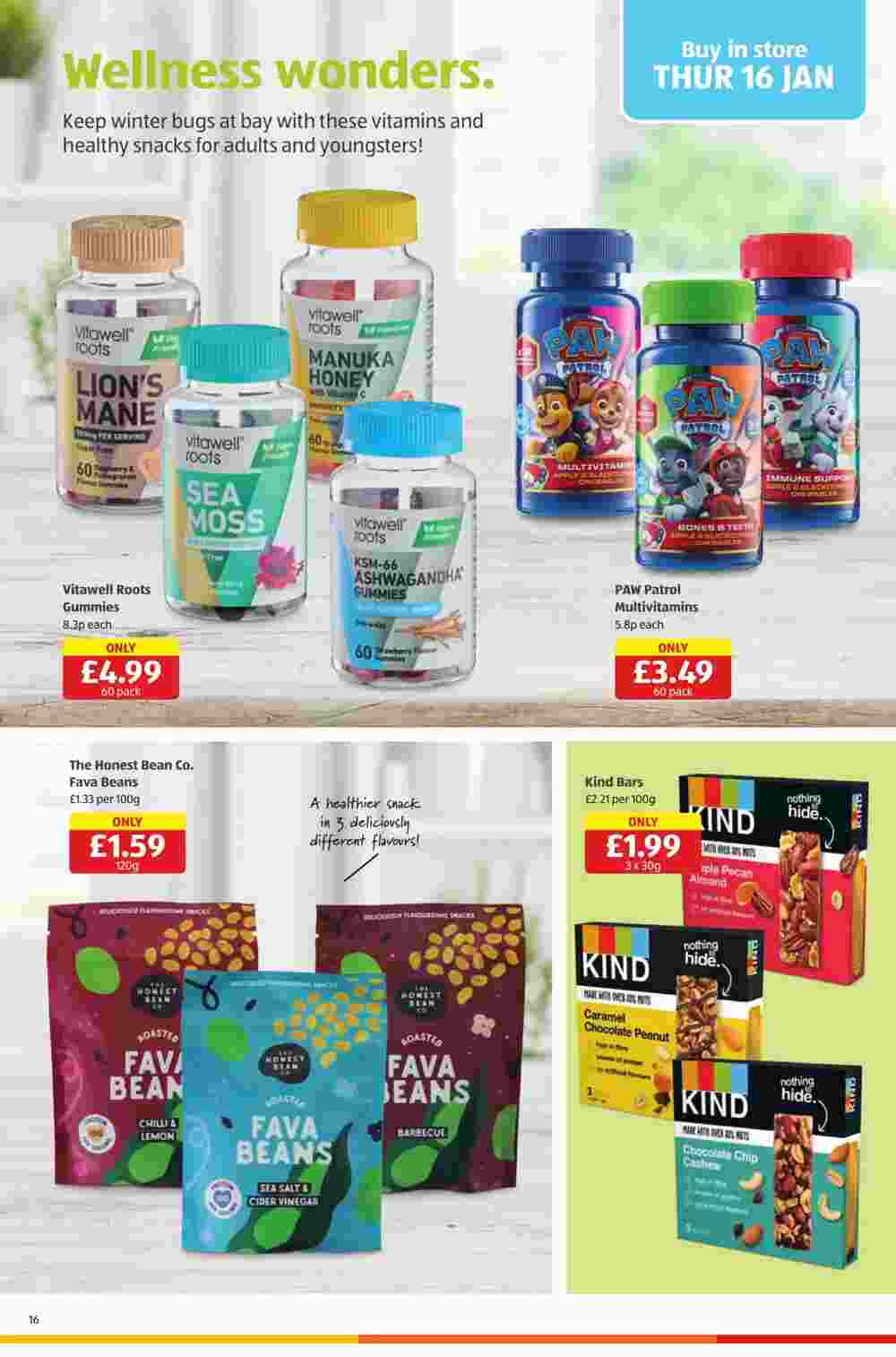 Aldi offers valid from 16/01/2025 - Page 16.