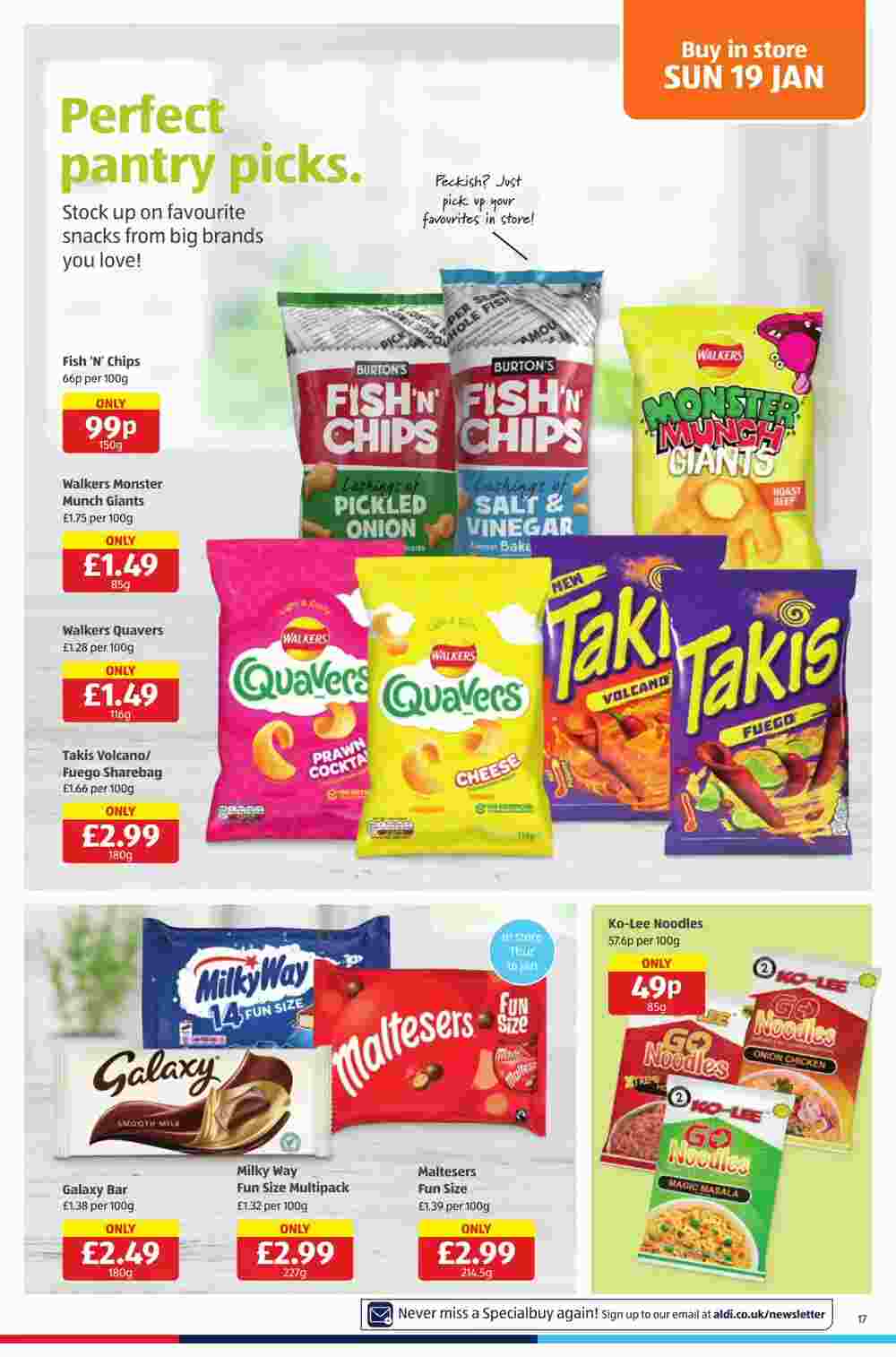 Aldi offers valid from 16/01/2025 - Page 17.