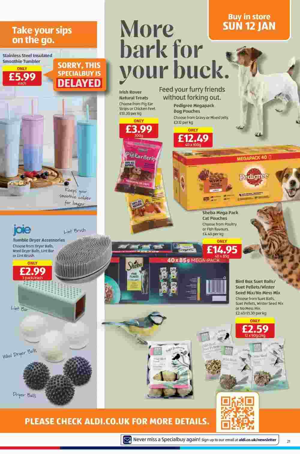 Aldi offers valid from 16/01/2025 - Page 21.