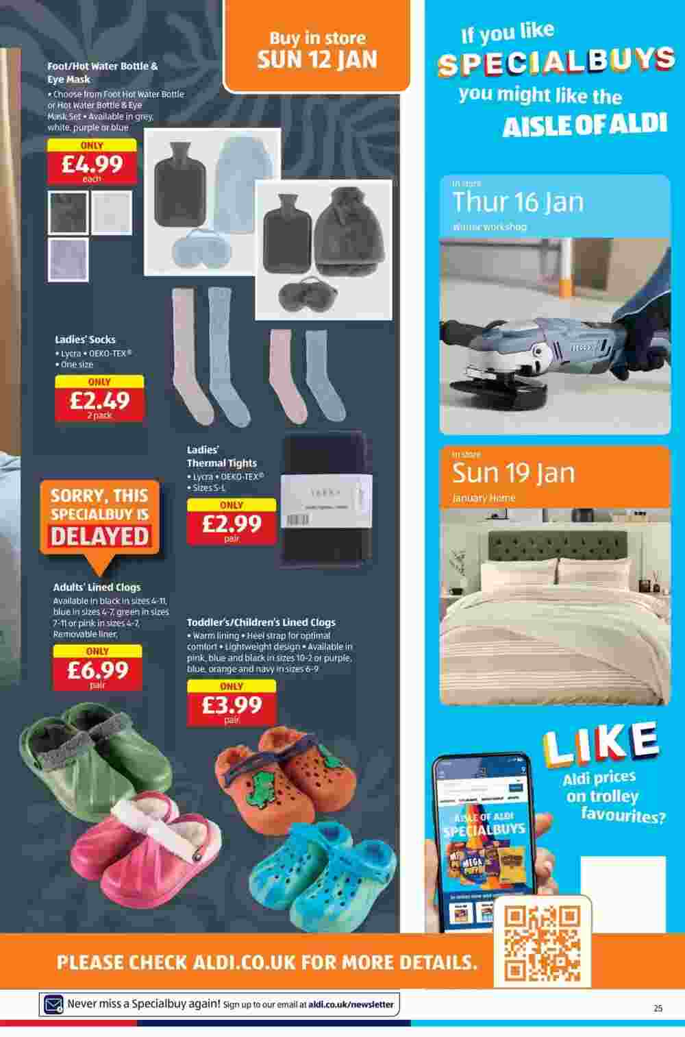 Aldi offers valid from 16/01/2025 - Page 25.