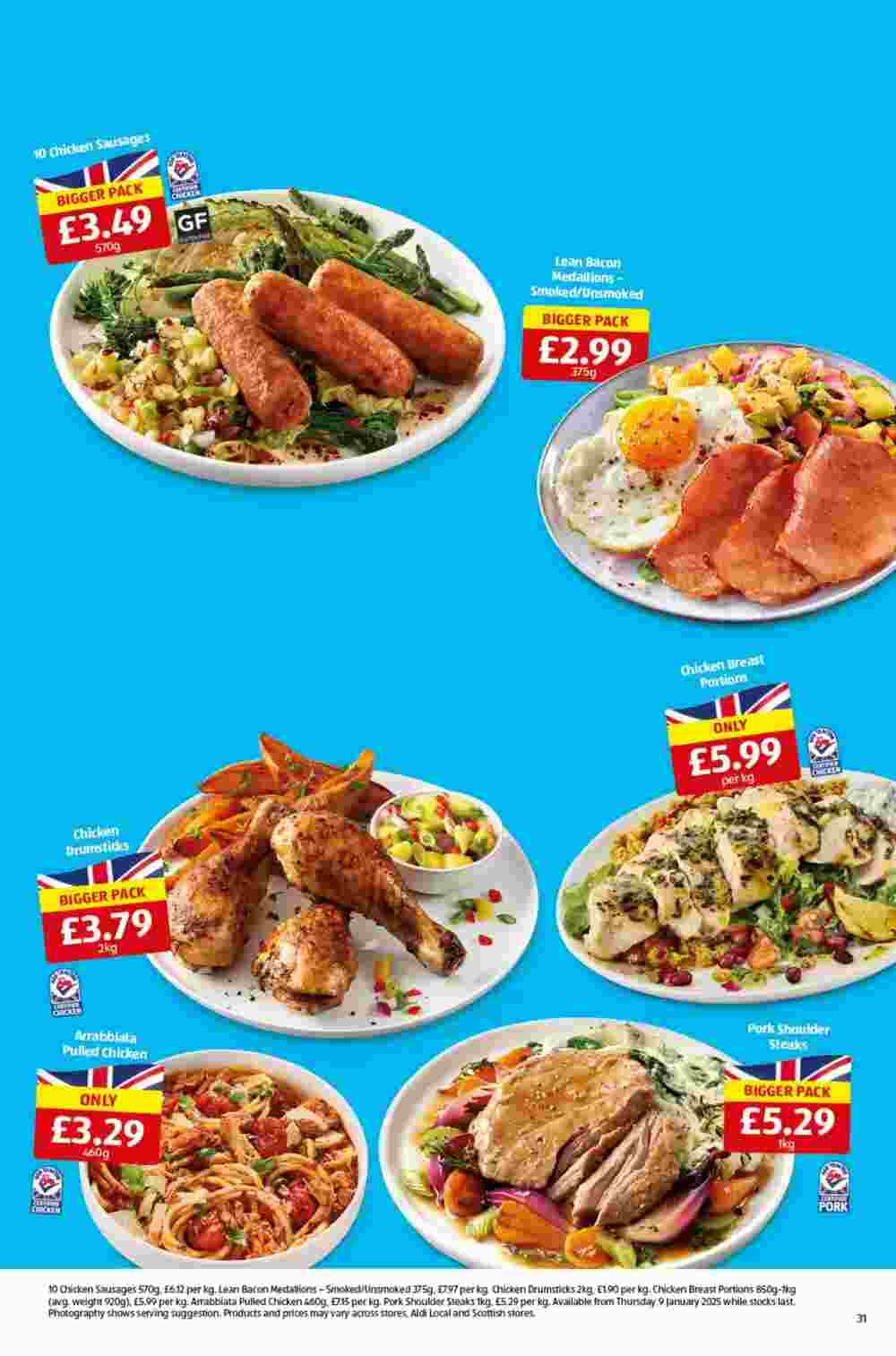 Aldi offers valid from 16/01/2025 - Page 31.