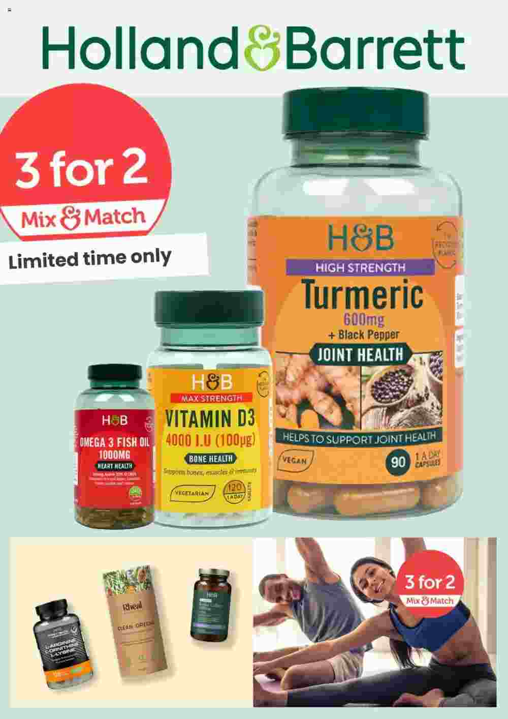 Holland & Barrett offers valid from 18/01/2025 - Page 1.