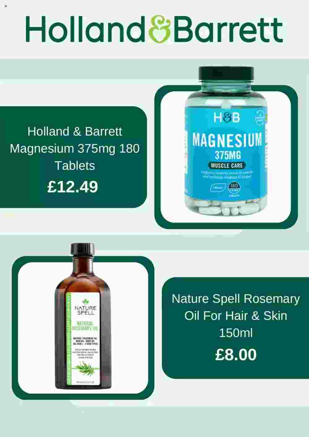 Holland & Barrett offers valid from 18/01/2025 - Page 2.