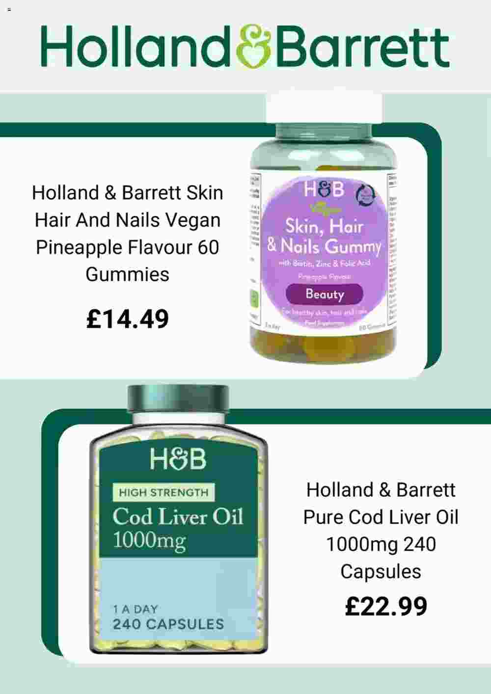 Holland & Barrett offers valid from 18/01/2025 - Page 5.