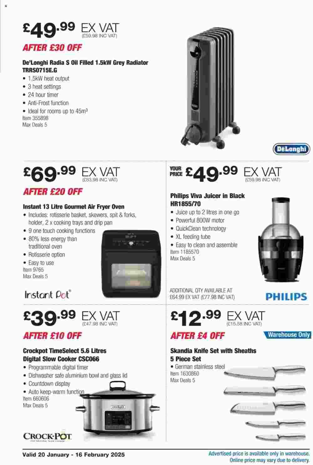 Costco offers valid from 20/01/2025 - Page 4.