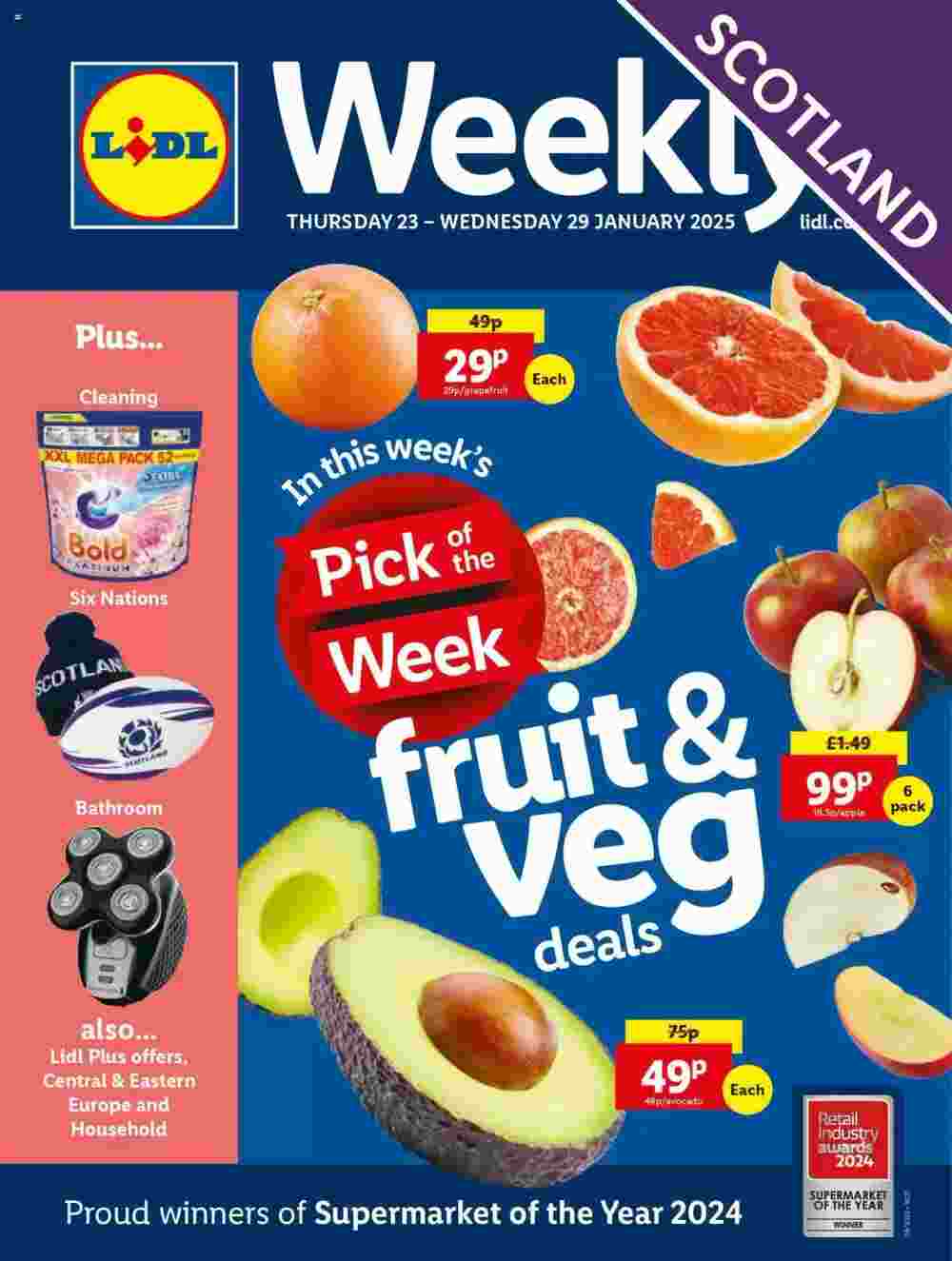 Lidl offers valid from 23/01/2025 - Page 1.