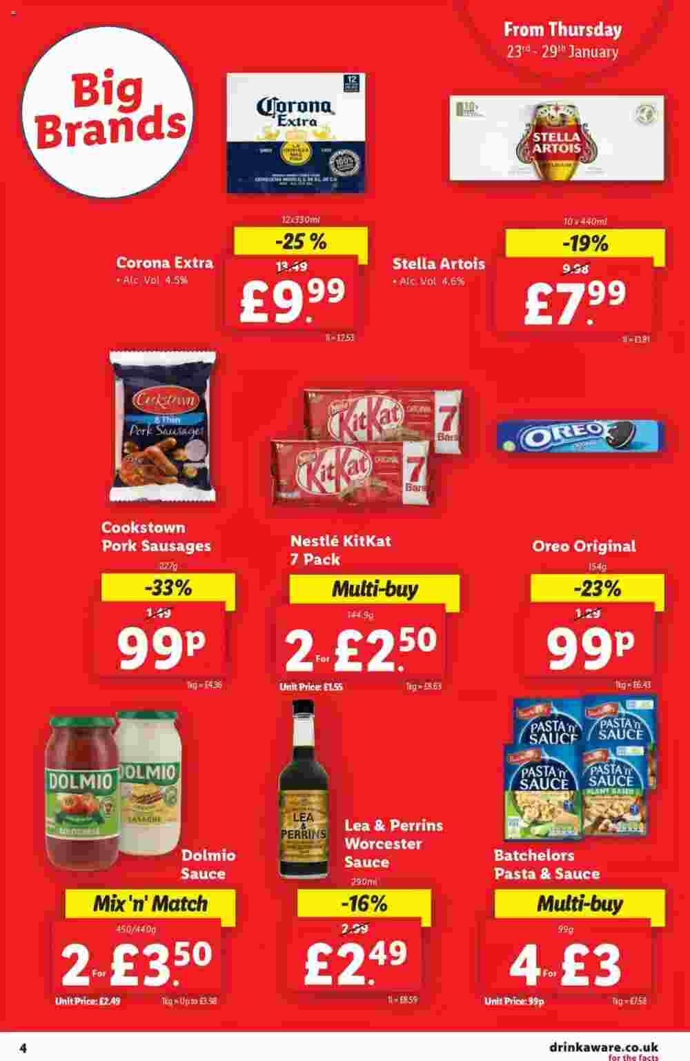 Lidl offers valid from 23/01/2025 - Page 4.