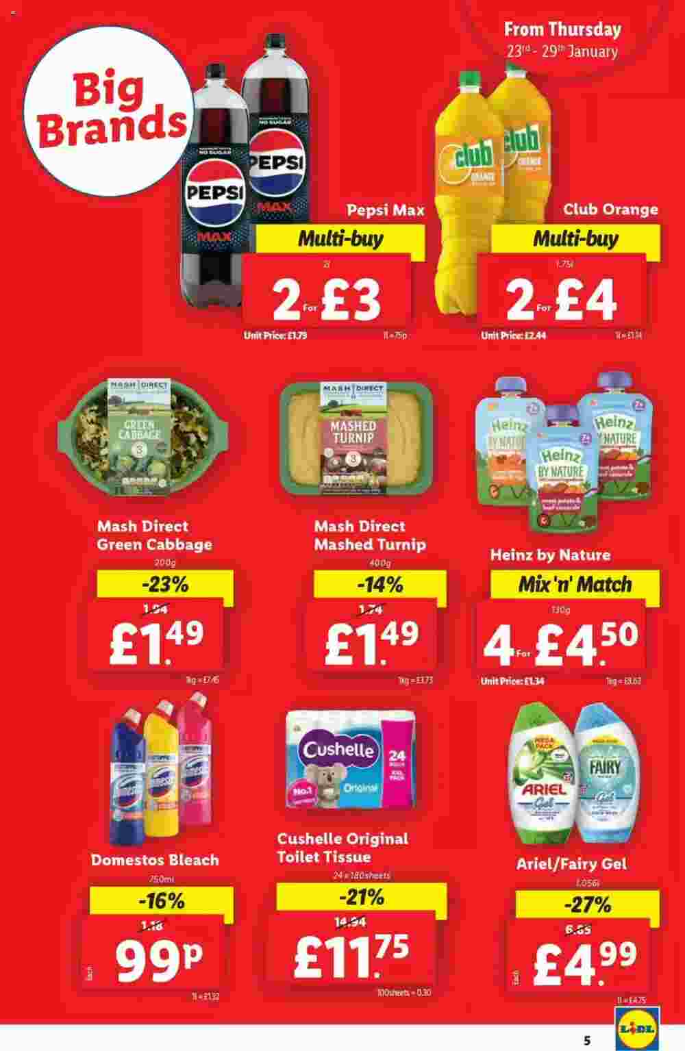 Lidl offers valid from 23/01/2025 - Page 5.