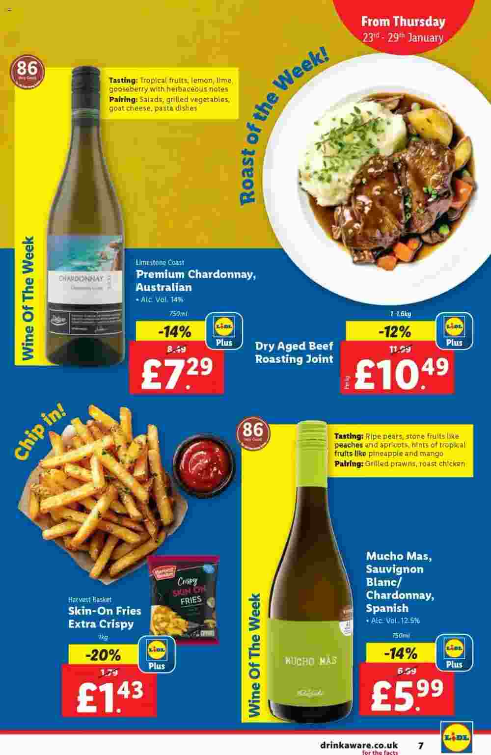 Lidl offers valid from 23/01/2025 - Page 7.