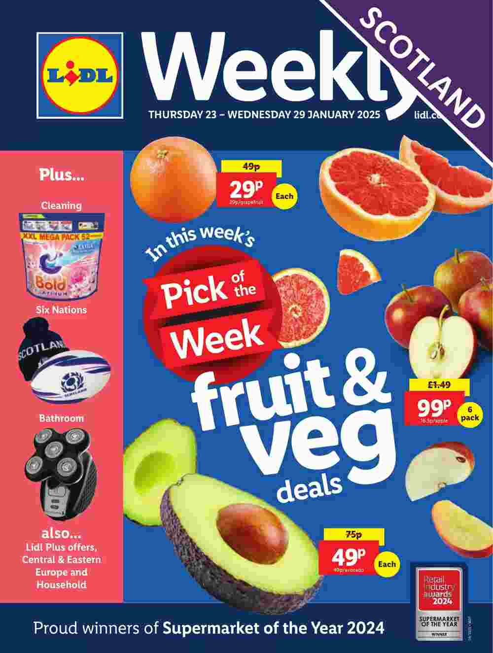 Lidl offers valid from 23/01/2025 - Page 1.