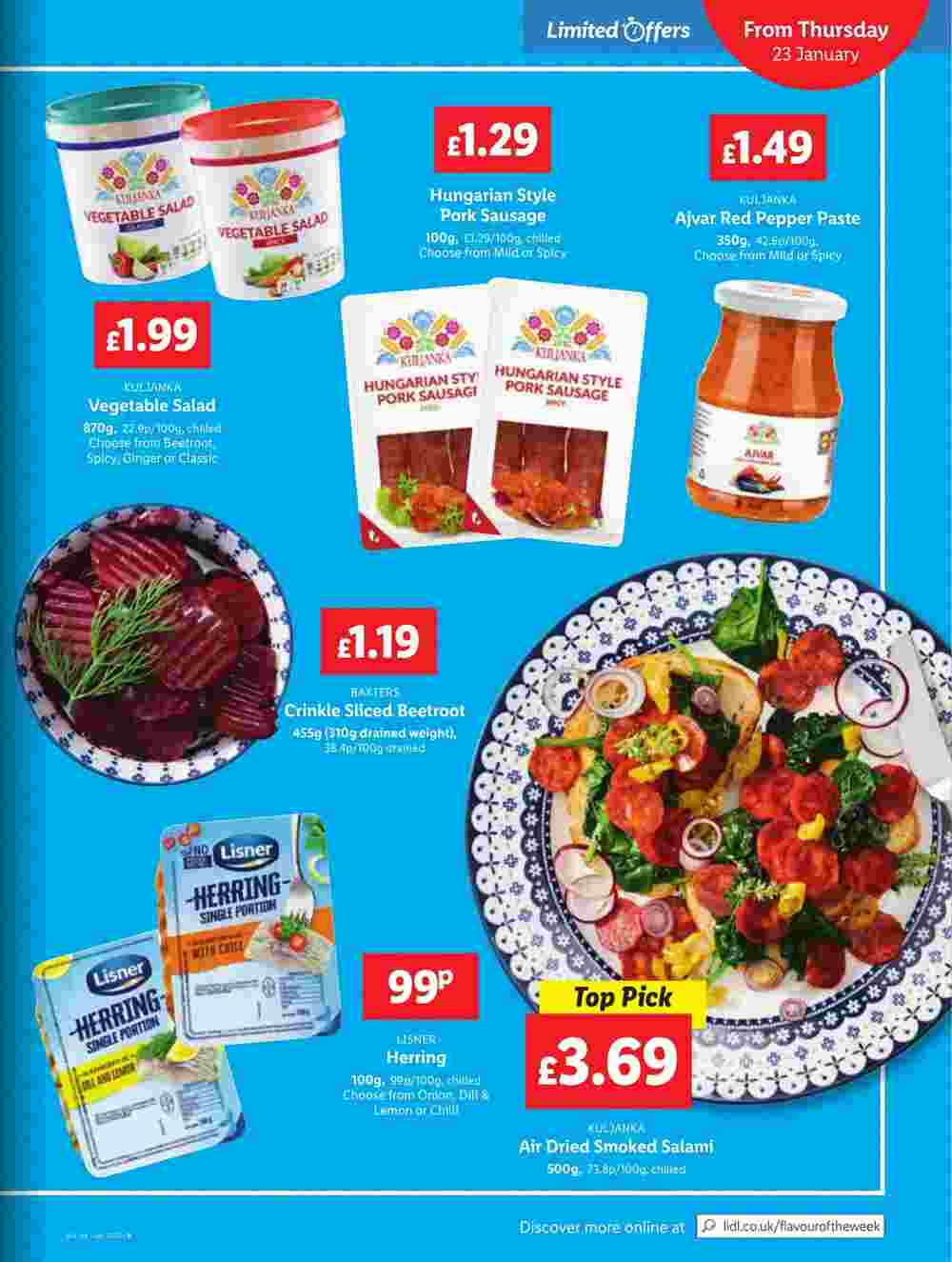 Lidl offers valid from 23/01/2025 - Page 13.