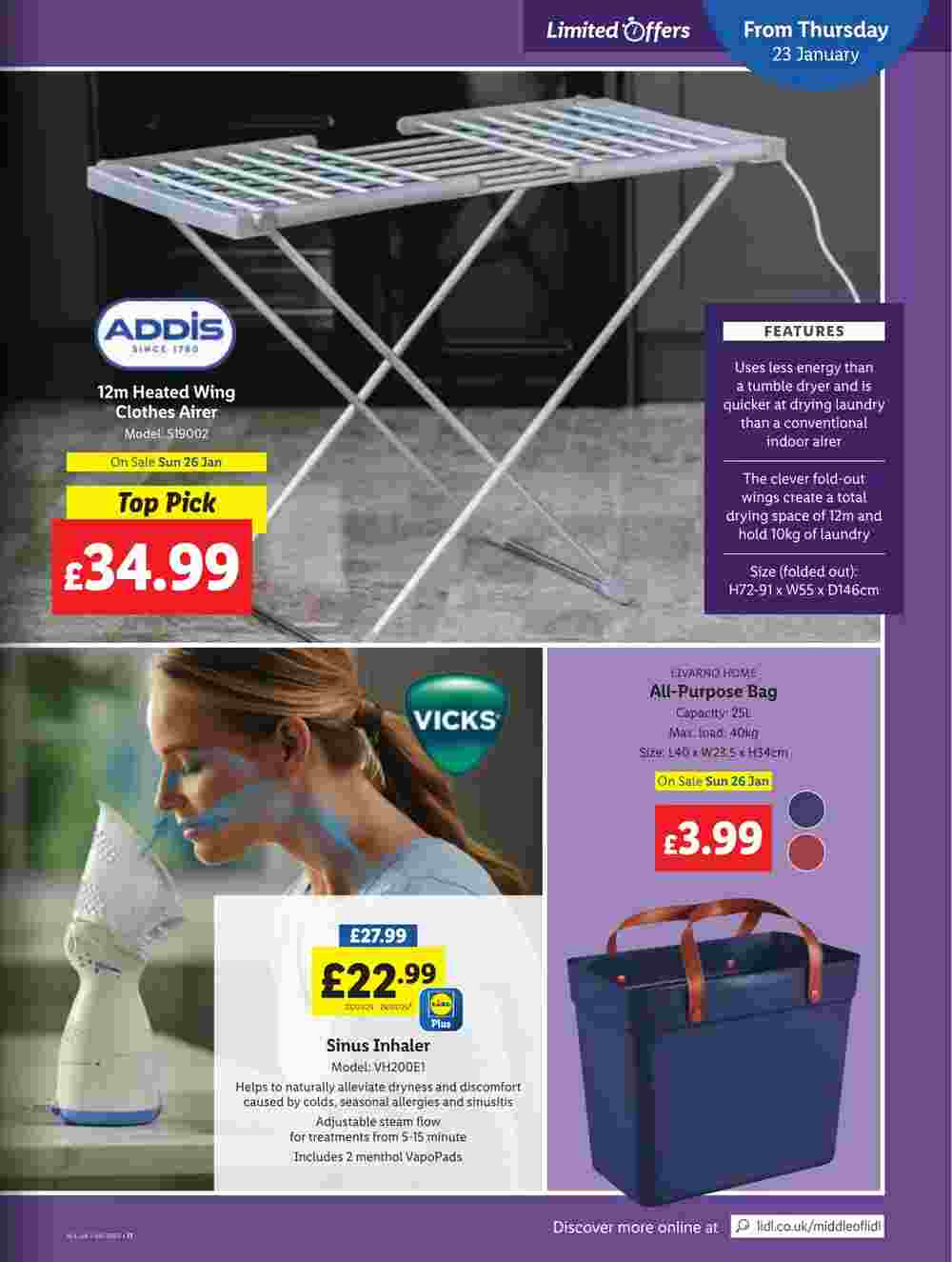 Lidl offers valid from 23/01/2025 - Page 21.