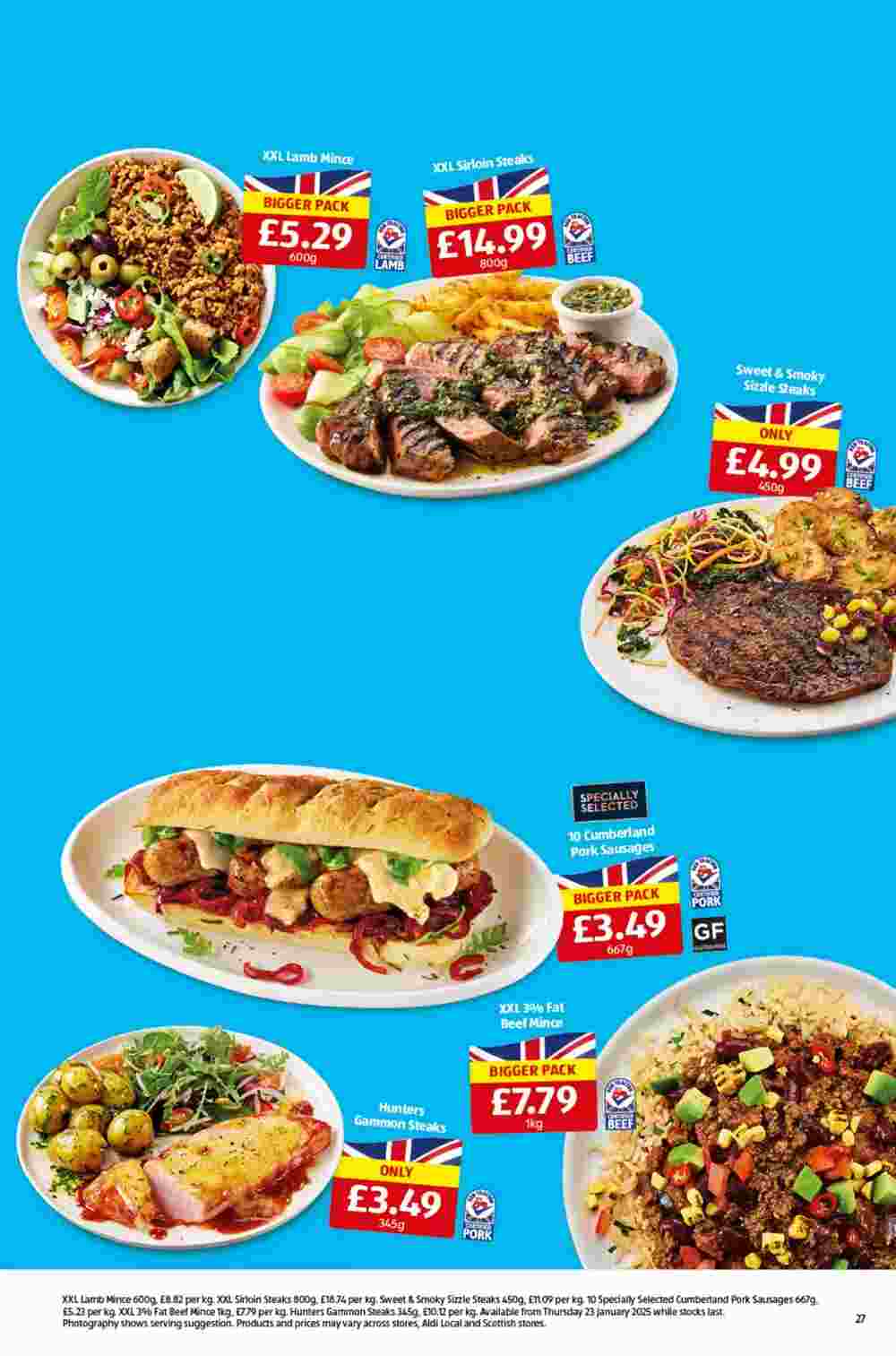 Aldi offers valid from 23/01/2025 - Page 27.