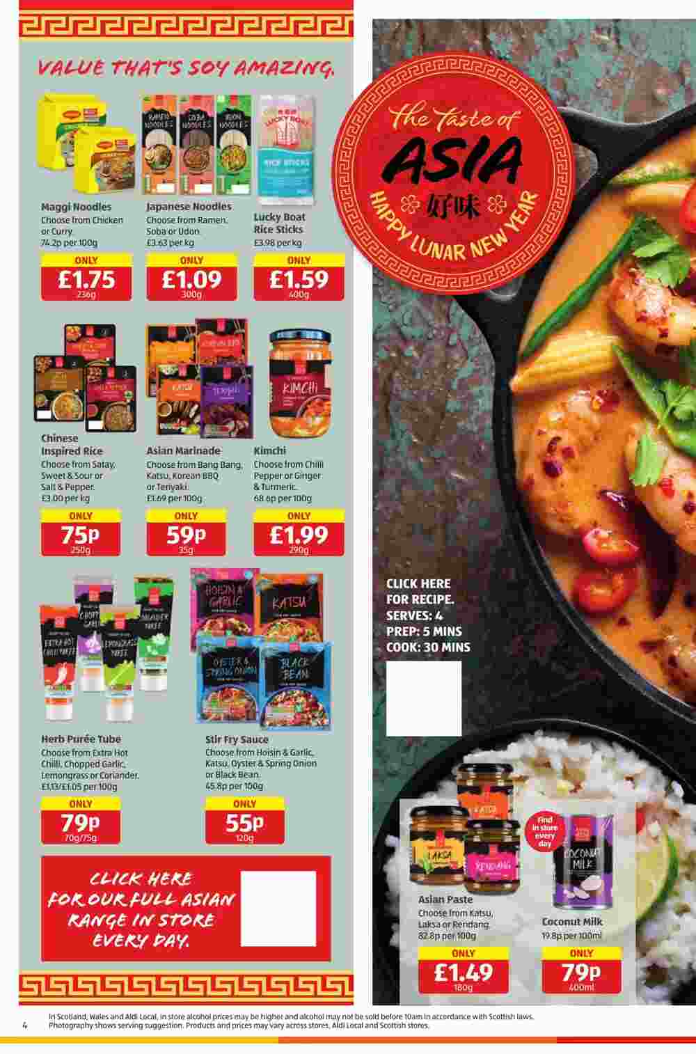 Aldi offers valid from 23/01/2025 - Page 4.