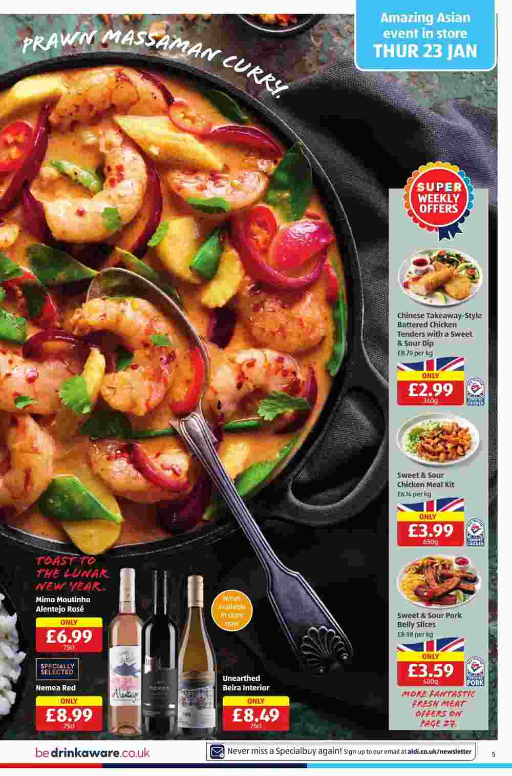 Aldi offers valid from 23/01/2025 - Page 5.