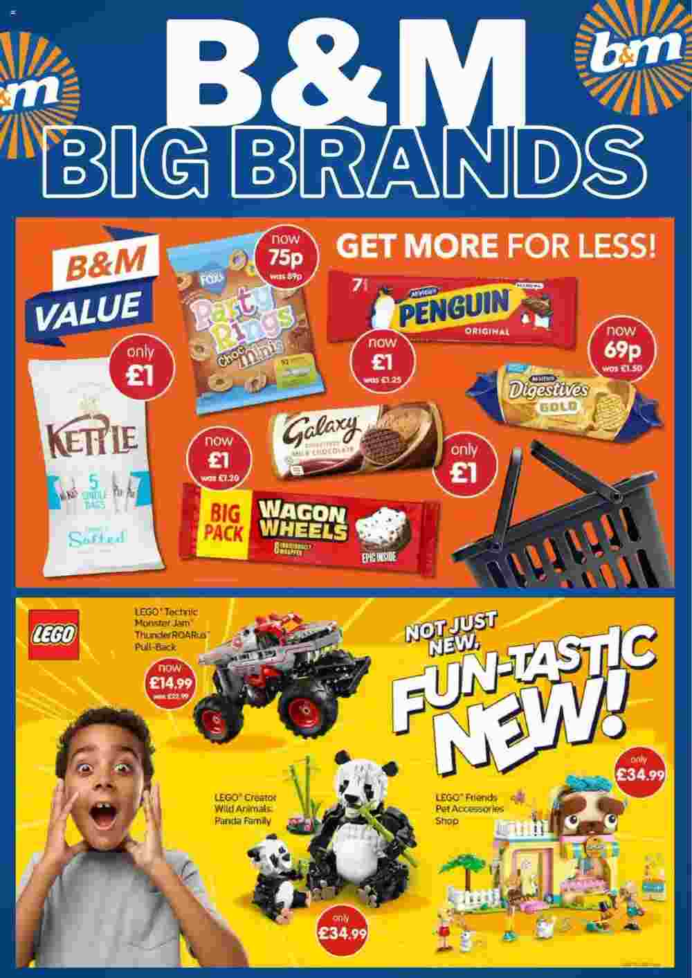 B&M Stores offers valid from 25/01/2025 - Page 1.